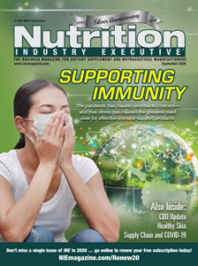 Nutrition Industry Executive September 2020