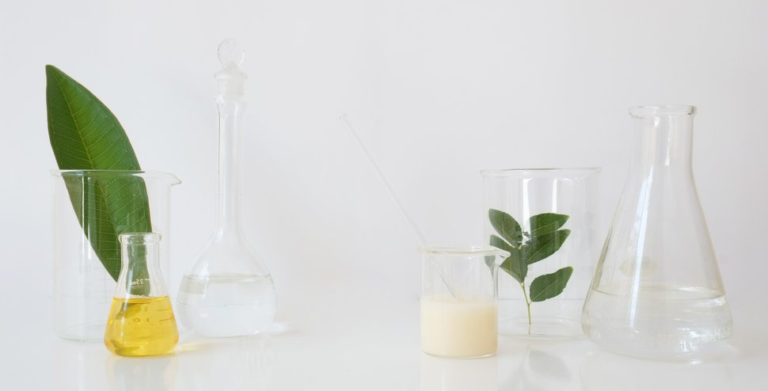 Laboratory equipment for alternative medicine, science experimen