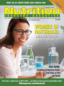 Nutrition Industry Executive April 2022