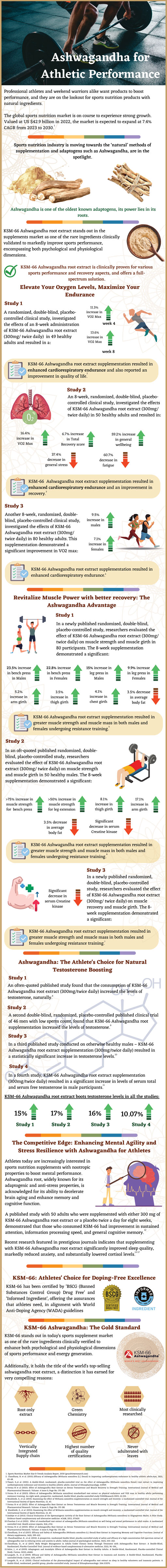 KSM-66 Ashwagandha Infographic