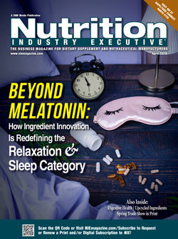 Subscribe to Nutrition Industry Executive Magazine